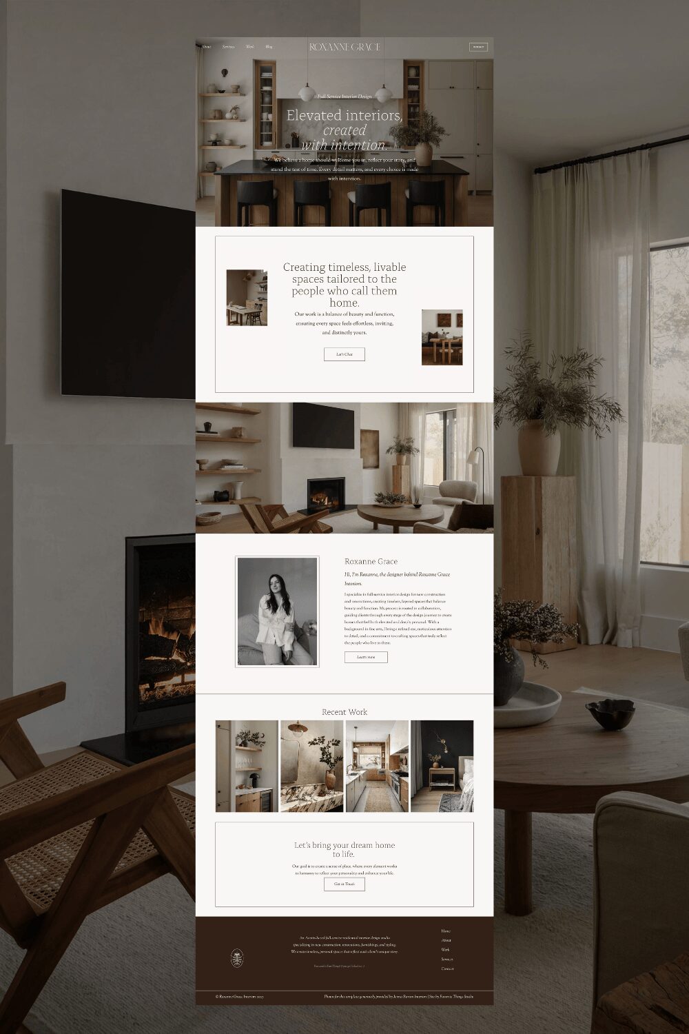 Interior living room with fireplace, large window, and modern decor, viewed from a slightly tilted angle.